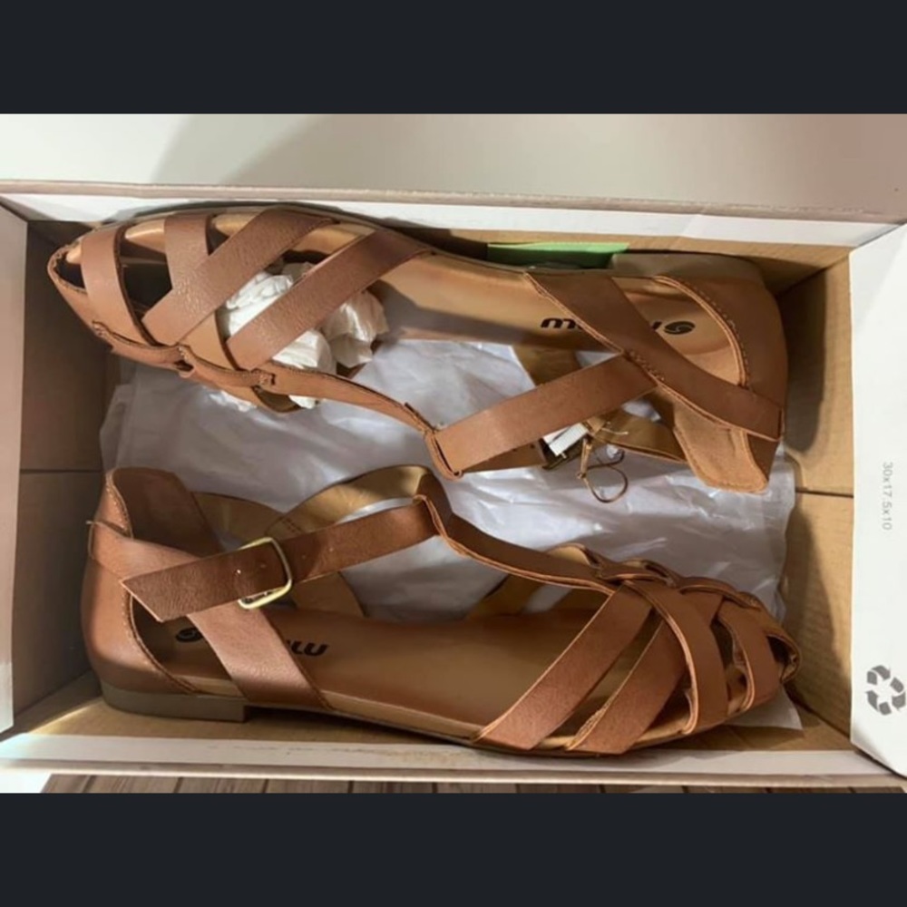 Brown sandals